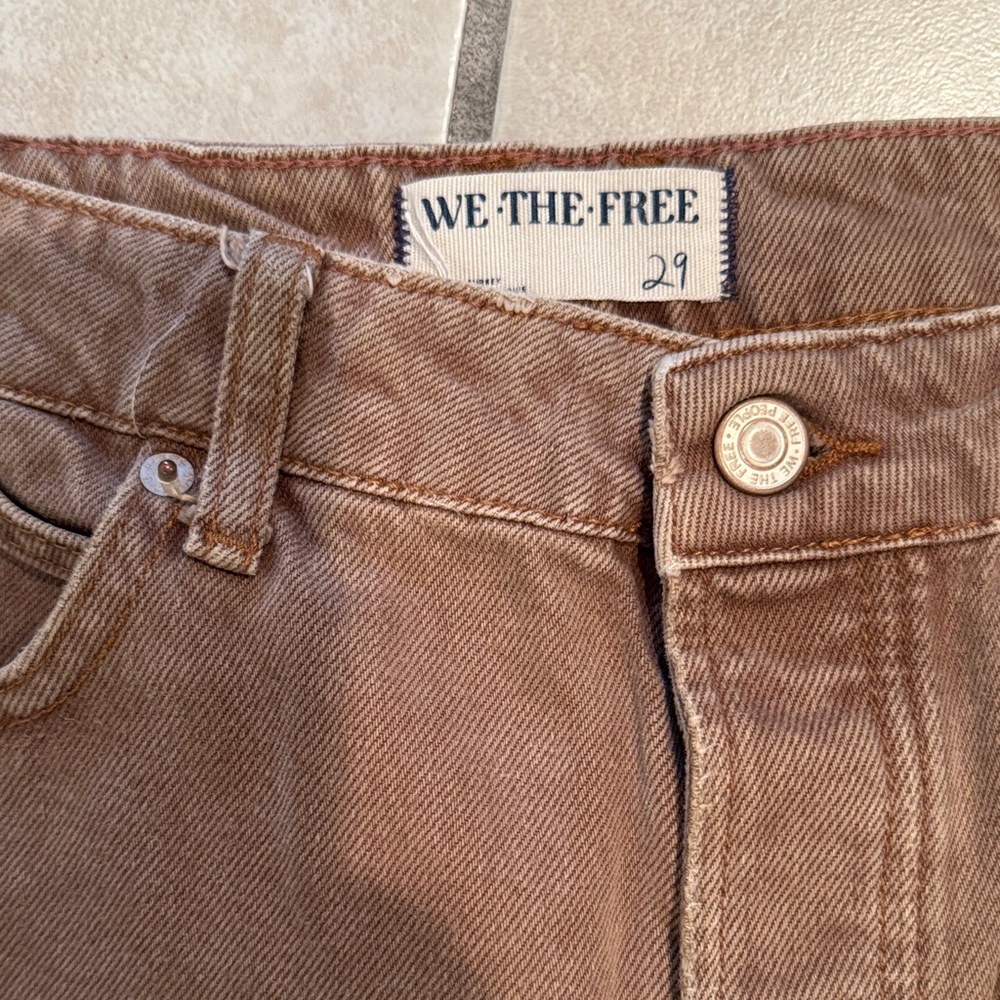 FREE PEOPLE We The Free Deep Trance Dropped Boyfriend Jeans - Picture 2 of 6